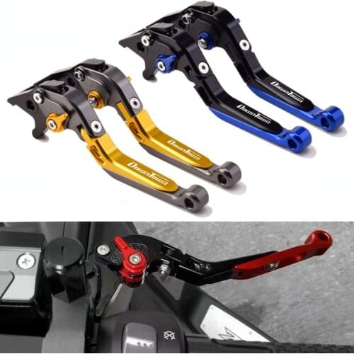 Motorcycle Scooter Accessories Folding Extendable Left Right Brake Clutch Levers Aluminum For KYMCO Downtown 300i 350i DT 350i