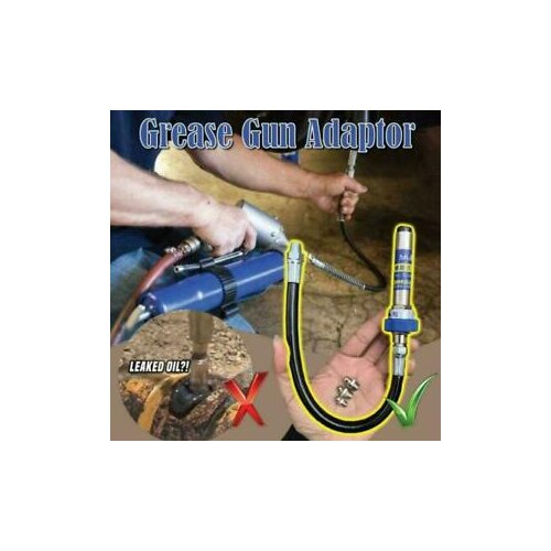 High Pressure Grease Coupler Lock Clamp Grease Gun Adaptor Coupler Great Gun Adaptor Handy Tools Stable