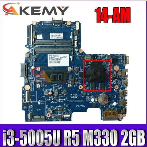 Original For HP 14-AM Series Laptop Motherboard i3-5005u R5 M330 2GB 858027-001 858027-601 100% Tested Fast Ship