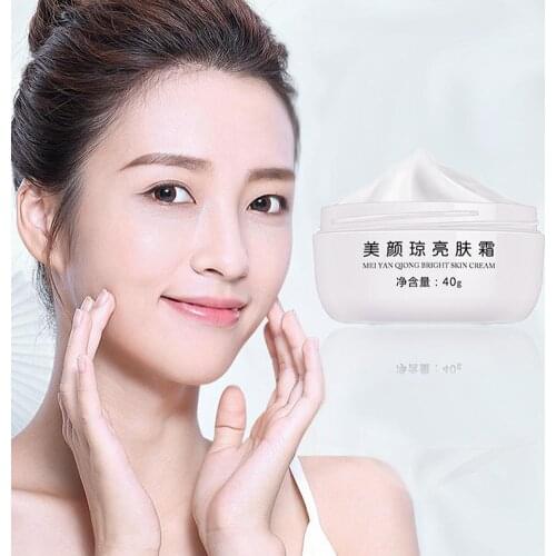 40g Powerful Whitening Freckle Cream Remove Melasma Acne Spots Pigment Melanin Moisturizing Strong Effects Skin Whitening Cream