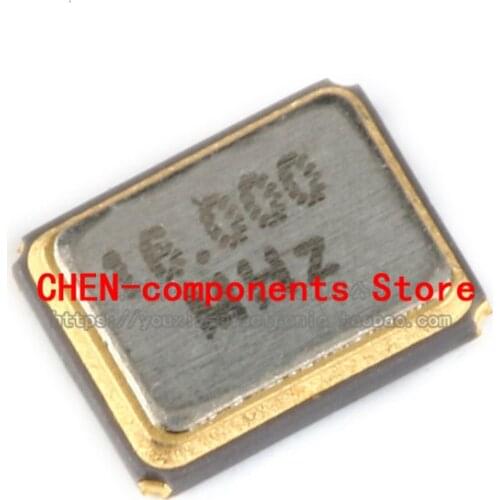 5pcs 3225 SMD passive crystal oscillator 16MHz 10ppm 12Pf