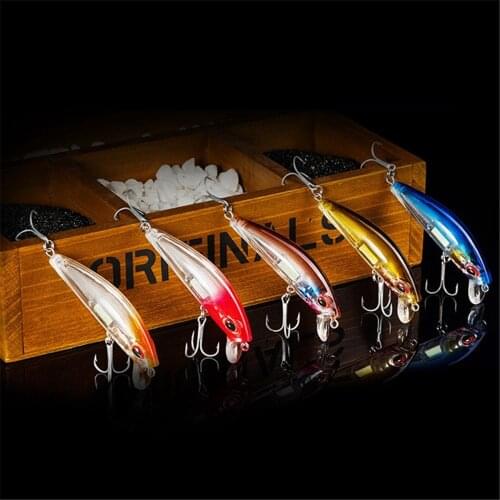 1pcs Luminous Wobbler Fishing Lure 7cm 10g Japan Artificial Plastic Minnow Hard Bait Fishing Tackle Pesca Diving 0.2-1.5M