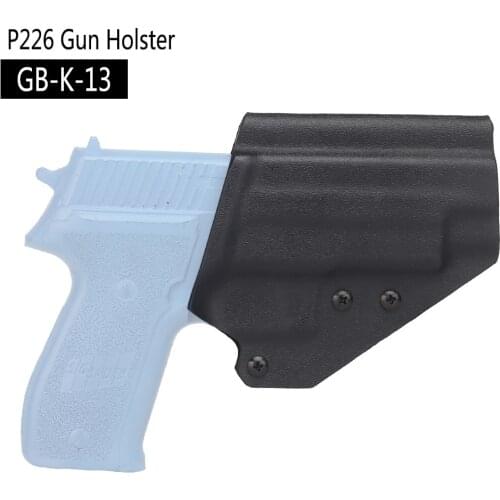 Tactical IWB Kydex Gun Holster for SIG P226 Pistol Holster Drop Leg Thigh Case with K Sheath Belt Waist Clip QLS 19 22 Hunting