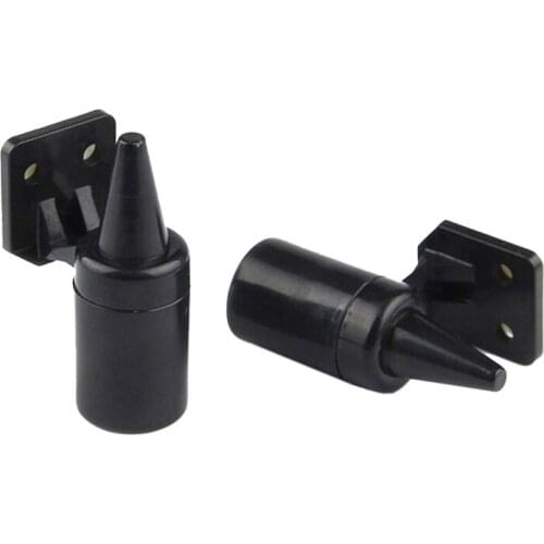 2PCS Ultrasonic Whistles Safety Sound Alarm Black Animal Alert Warning Car Deer