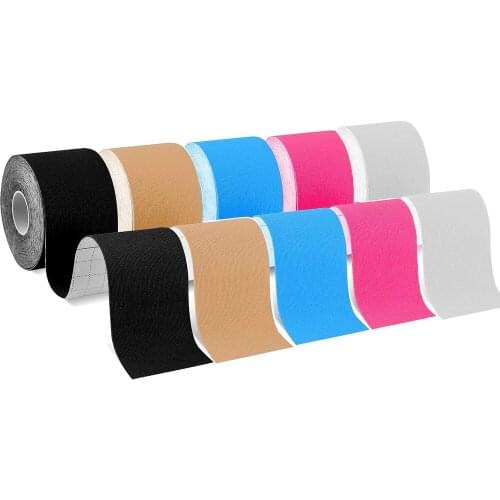 5 Colors Colorful Athletic Wrap Tape Self Adhesive Elastic Bandage Elastoplast Sports Protector Knee Finger Ankle Palm Shoulder