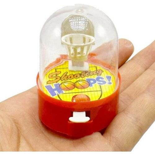 50PCS Mini Basketball Machine Handheld Finger Ball Reduce Pressure Player Shooting Puzzle Children Toys Gift for Kids Fans Club