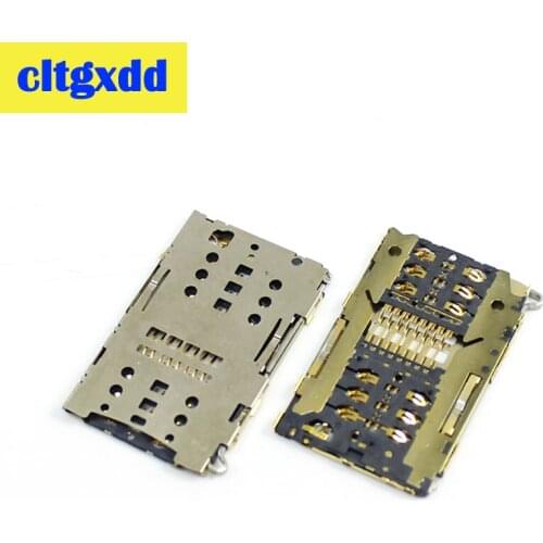 Cltgxdd 2pcs SIM card Socket Reader Holder Slot Tray Replacement for xiaomi redmi 3/3S/3x /4/Note 4 /PRO/ xiaomi MAX