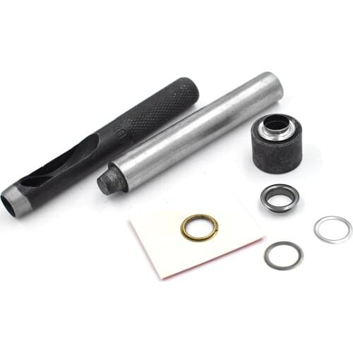 100 sets10mm Inner diameter Eyelet Metal hole Clothing& Accessories Eyelets Rings Rivet Snaps Eyelet Installation tools