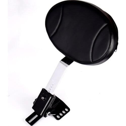 Motorcycle Adjustable New Plug In Driver Rider Seat Backrest Kit For Harley Touring Electra Road Street Glide Road King 97-14