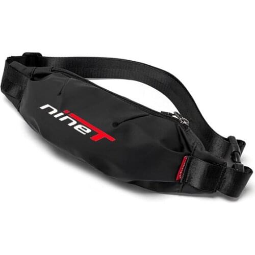 For BMW R NOVE T NINET LOGO Men Waist Pack Belt Hip Bum Slant back bag Chest Bag Male Motorcycle Riding Antitheft Purse