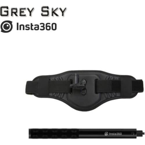 Wearable Waist Strap with Invisible Selfie Stick for Insta360 ONE X2 and ONE R for The Back Bar (ONE X & ONE R &ONE )