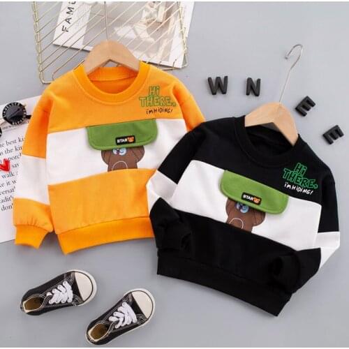 New Baby Boy T-Shirt Long Sleeve Cotton Animal Patchwork Print Children Clothes Kids Autumn Blouse Baby Boys T shirts Tops Tee
