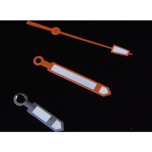 Orange Watch Replaced Hand for MIYOTA 8215 MINGZHU 2813 Green Super Luminous