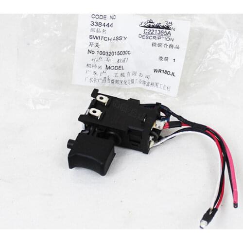 Switch 338444 For Hitachi WR18DJL