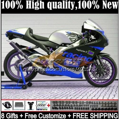 RS125R For Aprilia RS 125 RS4 RS-125 RS125 99 01 02 03 04 05 52CL.81 RSV125 R 1999 2000 2001 2002 2003 2005 Fairing light silver