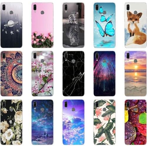 A silicone case for huawei honor 8x Case 6.5 inch Soft TPU Back Cover for huawei honor 8x Protect Phone shell Coque painting