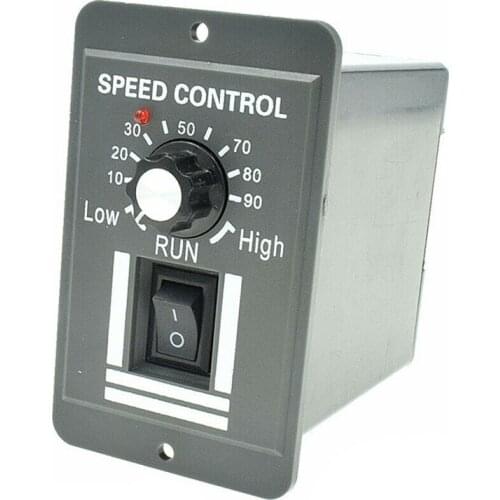 DC 12V 24V 36V 48V Motor Speed Pinpoint Regulator Controller Adjustable Switch 10A Regulator Motor Speed Controller