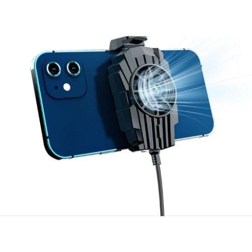 Universal Mobile Phone Cooler Game Cooling Fan Gamepad Holder Stand Radiator Physical cooling For Cell Phone