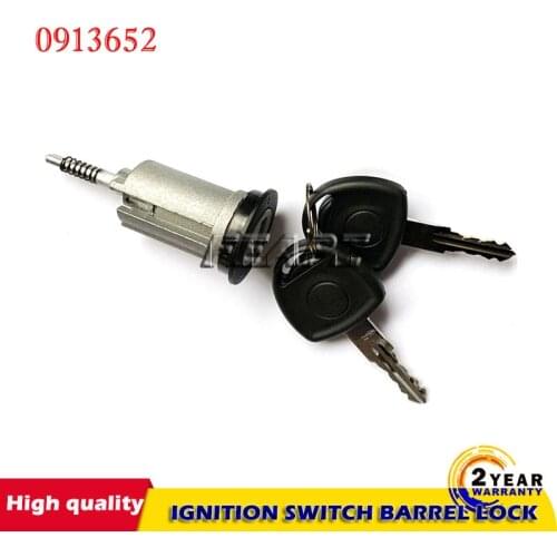 0913652 90511999S1 0913694 0913652S1 913694S1 IGNITION SWITCH BARREL LOCK WITH KEYS FIT FOR OPEL ASCONA C VAUXHALL CORSA
