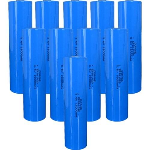 10Pcs ER261020 261020 16000mAh 3.6V Li-SOCl2 Battery Lithium Batteria For electricity meter gas meter Battery Batteries 261020