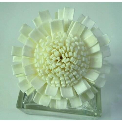 1000 pcs /lot Handmade sola wood flowers for fragrance diffuser and home decor with 12cm Rope or rattan reed sticks Top quality