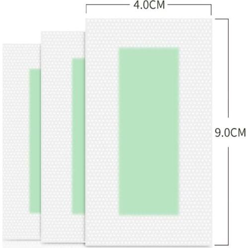 15Pcs/lots 9*4.5cm Mini Hair Removal Waxing Paper Legs Facial Hair Removal Paper, Manual Wax Strip Paper Women Men Care Tools