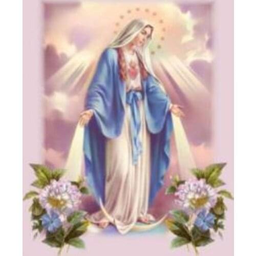 5D diamond painting Christian Religious Diamond Embroidery Virgin Mary Full Drill Rhinestone Mosaic diamond draw Religious Gifts
