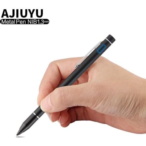 Active Pen Stylus Capacitive Touch Screen pen For Samsung Galaxy Tab A A2 S4 10.5 SM T590 T830 T835 T595 T597 Tablet Case Metal