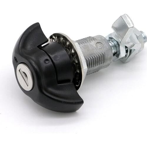 SOUTHCO Large Compression Door Lock E3-158-25 Airfoil One-word Handle Lock key-locking keyed CH751 Metal Wing knob lock