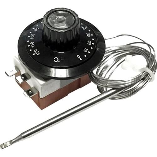 Hot !12V 0-120 Degree Thermostat Cooling Fan Durable Easy Installation Heat Dissipation Radiator Control Button for Car Engines