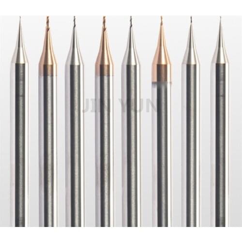 Small caliber Micro diameter Milling cutter 0.15 0.2 0.25 0.3 0.35 0.4 0.45mm Tungsten Steel Alloy Ball Milling Cutter