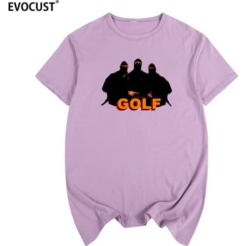 America Tyler The Creator Golfed Wang Ofwgkta Skate Summer t-shirt Cotton Men T Shirt New Women Tee Fashion