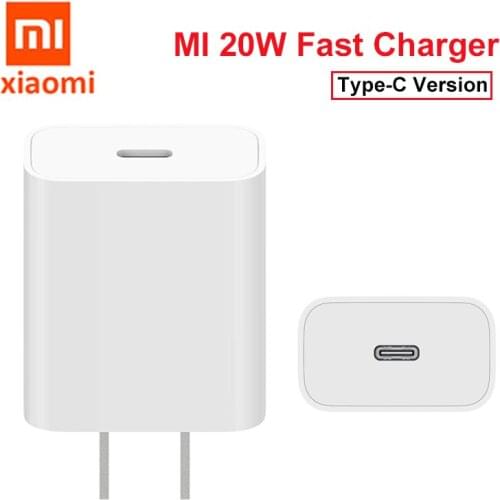 Original Xiaomi Type-C Charger 20W Quick Charge USB-C Charger For iPhone 12 Pro Max Mini 11 QC 3.0 Wall Phone Charger