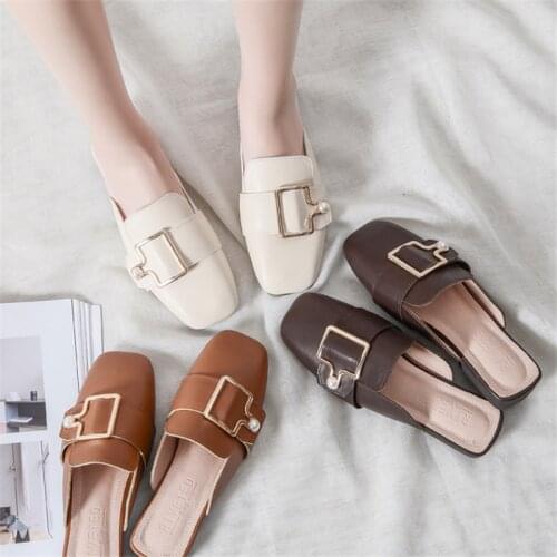 Woman Summer Sandals Fashion Platform Slides Womens Mules Shoes Female Designer Home Flip Flops Ladies Low Heels Lazy Slippers