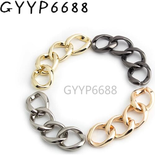 1-3 pieces 24mm width 4 colors Zinc Alloy bag strap Hardware Accessory Chain Strap Handle Replacement Handbags