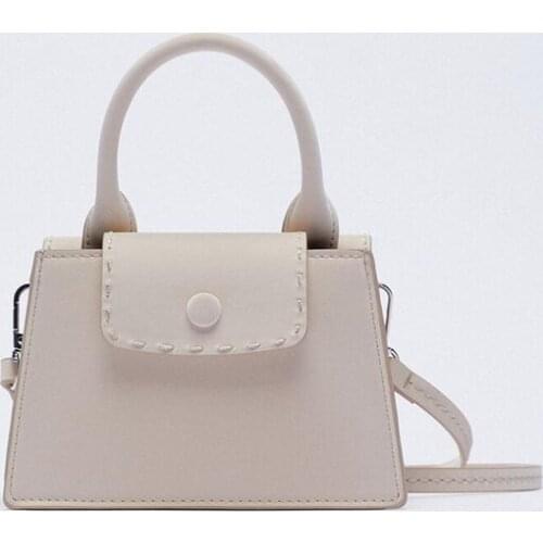 2021 Ladies Shoulder Bag Small Flip Ladies Wallet Mini Blue Line Crossbody Bag Luxury Pu Leather Ladies Handbag