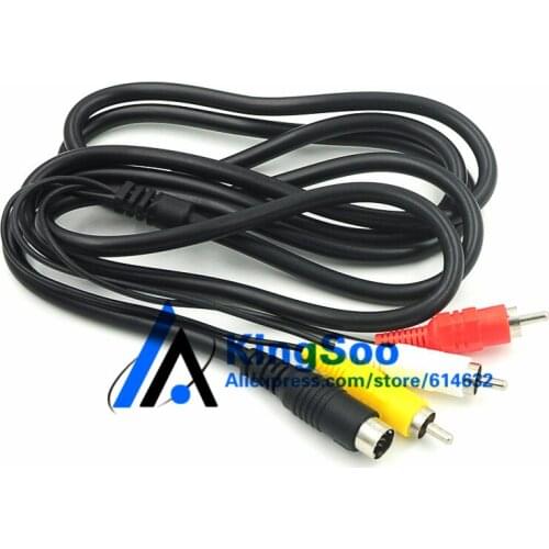 AV cable for sega megadrive 2 audio video cord cable for Gensis 2 & 3