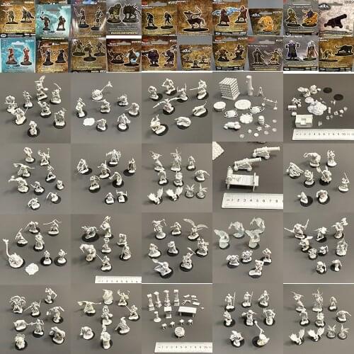 WZK Dragons Nolzur`s Marvelous Board Game Miniatures Dwarf Barbarian Bugbears Elf Wizard Fighter Model Role Playing Thumbnails