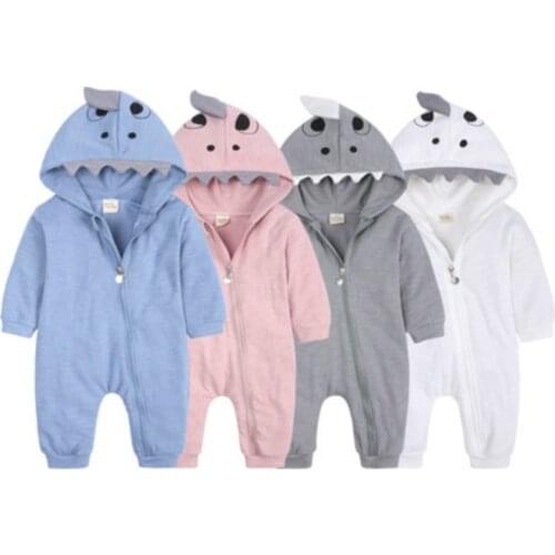Newborn Baby Clothes Boys Girls Rompers Long Sleeve Clothing Roupas Infantis Menino Costumes Jumpsuit Kids Hooded 0-24M Outfit