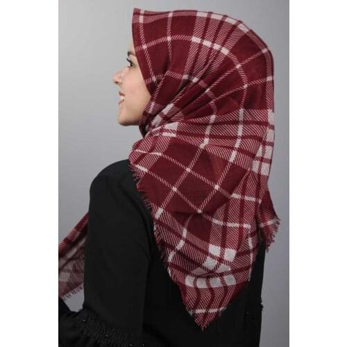 ERBİL PATTERNED LINEN FLAMLI SCARF-DESEN-03-RENK-13