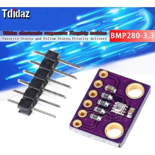 BMP280-3.3 BME280 BMP280 With Single Needle 1*6Pin 3.3V Digital Module Temperature Barometric Pressure Sensor Module For Arduino