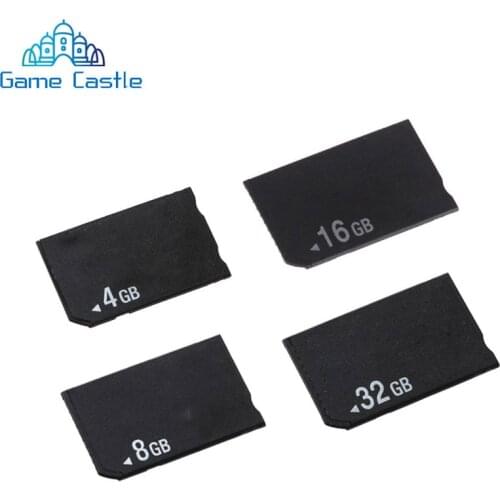 2PCS/LOT Real Capacity MS 2GB 4GB 8GB 16GB 32GB Memory Stick Pro Duo Storage Memory Cards for PSP Console Phone Tablet Camera