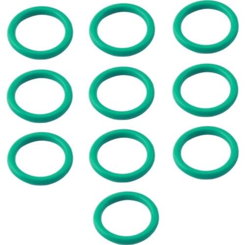448D 10 Pcs Bicycle Rubber O-Ring Kit, Oil Sealed Foam Lubrication Ring Washer Bike Front Fork Sealing Itinerary Ring