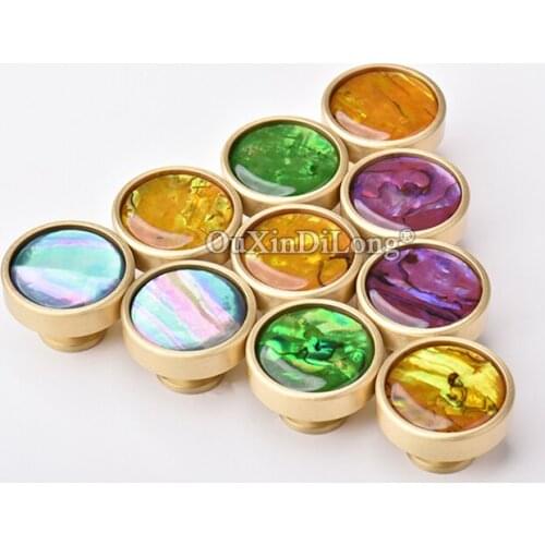 Beauty & Elegant 10PCS European Brass Kitchen Cabinet Door Handles Cupboard Wardrobe Drawer Wine Cabinet Pulls Handles and Knobs