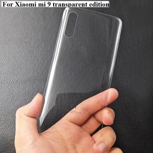 Good Quality Back Battery Cover Housing Door Rear Case For Xiaomi Mi 9 Mi9 transparent edition Phone Parts