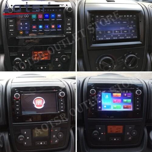 Android 10 DSP For Fiat Ducato Jumper Boxer 2011 2012 2013-2015 Car Multimedia Radio Player Stereo screen GPS Navi BT head unit