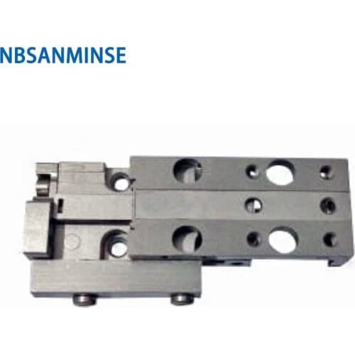 MXJ 4 6 8mm Double Acting Pneumatic Compressed Air Slide Table Cylinder Compressor Parts 0.15 to 0.7MPa SMC Type Cylinder Sanmin