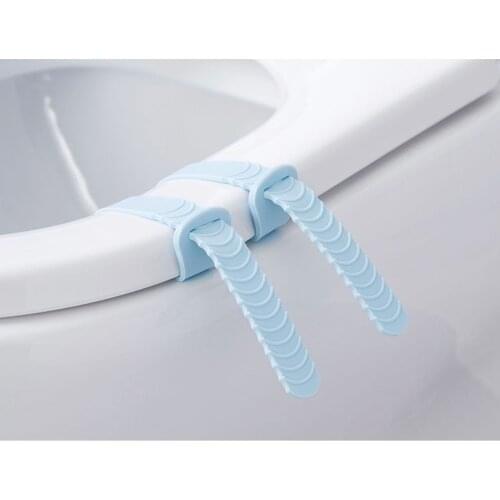 New Durable Adjustable Anti-dirty Seat Cover Lifter Bathroom Household Practical Toilet Lifting Device Can Be Folded At Will