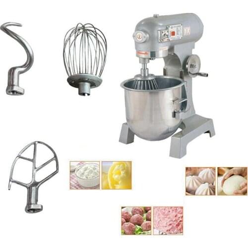 Commercial 20L Multifunction Mixer Egg Beater Machine Dough Mixer Machine Stainless Steel Food Blender