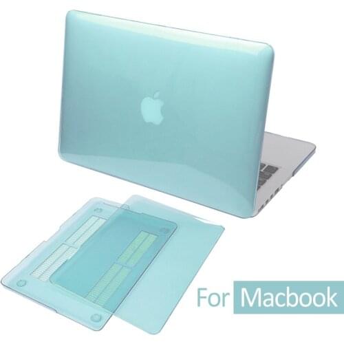 Crystal Hard Laptop Case Cover For New Apple Macbook Air Pro Retina with/without Touch Bar 11 12 13 15 16 inchs A2179 A2141